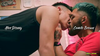 Alex Disney Sucking Camilo Brown’s Big Cock And Eating His Ass Until He Has an Intense Cumshot